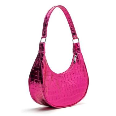 Imagem de Bolsa Feminina De Ombro Pequena De Lado Metalizada Festa - AVILLA, Pin