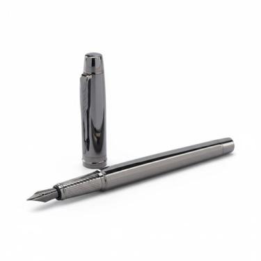 Imagem de Caneta tinteiro metal chumbo 0,5mm ponta pena luxo elegante - LUYKE