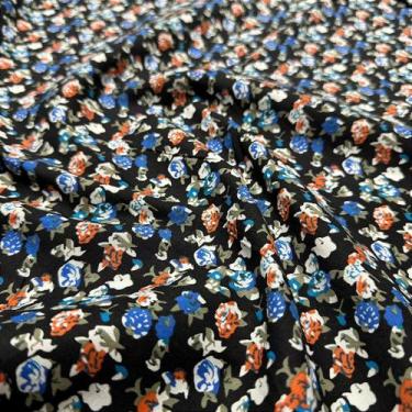 Imagem de Tecido Tricoline Estampado Floral 100% Algodão 1,40m para Roupas e Art