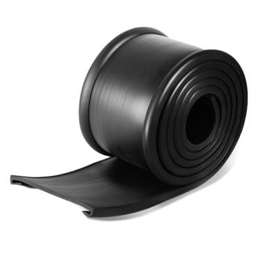 Imagem de Isolador de alça de tanque de combustível de 10 cm, faixa de borracha resistente para tanque de gasolina para a maioria dos semirreboque ou caminhões, almofadas de alça de tanque de combustível de 4