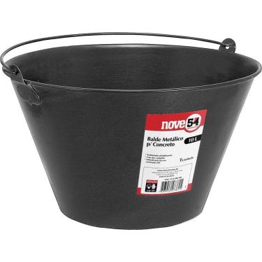 Imagem de Balde Para Concreto 10 Litros Metálico - Nove54