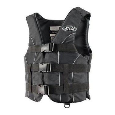 Imagem de Colete Ativa 55 Salva Vidas Classe V Homologado Jetski Preto