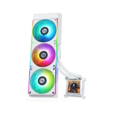Imagem de Water Cooler 360mm Lian Li Hydroshift Lcd 360r, Display Lcd, White - Hslcd36rw