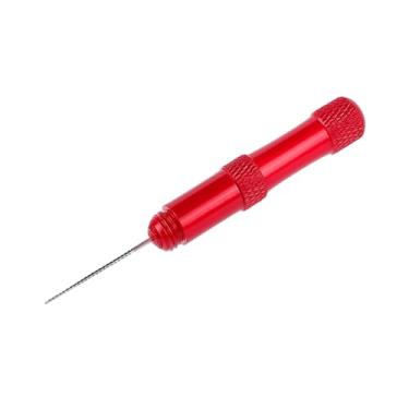 Imagem de Bothyi Mini lima para hobby, ferramenta portátil para lixar fendas, lima de agulha profissional multifuncional para modelagem, Vermelho 0.55 Mm