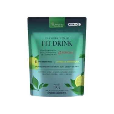 Imagem de Fit Drink Chá Solúvel Em Pó, Extrato de Laranja Moro, Hibisco, Mate, Matchá, Chá Verde Denavita-Unissex