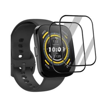Imagem de Protetor De Tela Curvo 3D Amazfit BIP 6 Ultra-HD Com Cobertura Total A