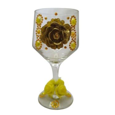 Imagem de Taça Buffet Oxum Flor Vidro 300 Ml + Presente