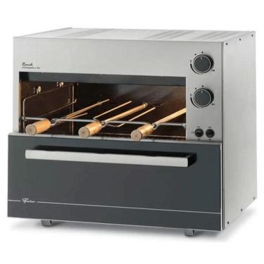 Imagem de Churrasqueira Fischer A Gás Glp Bancada E Embutir Ranch 3 Espetos Inox Bivolt