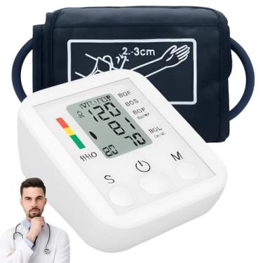 Imagem de Aparelho de Pressão Arterial Digital Automático de Braço – Monitor Inteligente com Tela LCD Grande, Detecção de Arritmia, Memória para Leituras e Operação Simples