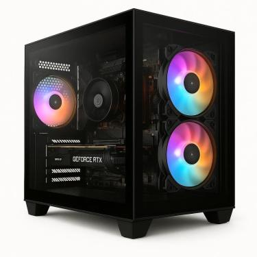 Imagem de PC Gamer Skill Apex Series, AMD Ryzen 5 5500, Radeon RX 580 8GB, 16GB DDR4, SSD 512GB M.2, Preto SAS005