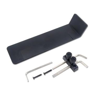 Imagem de Soundspire Kit de estabilidade Tremolo - Conjunto de calço de ponte e porca de travamento para guitarras Floyd Rose (liga preta endurecida)
