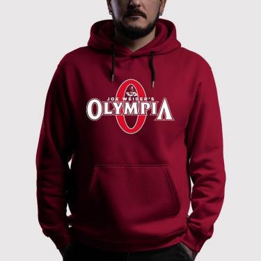 Imagem de Moletom Canguru Com Capuz Mr Olympia Blusa Flanelada-Masculino