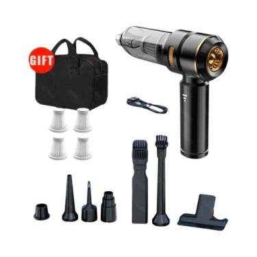 Imagem de Aspirador De Pó Portátil E Potente Para Carro 998000PA Com Forte Sucçã