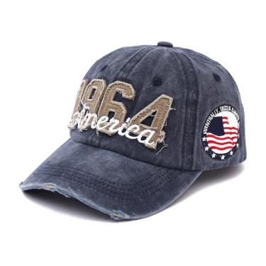 Imagem de Boné de beisebol Americas 1964 Anime Snapback Hat Algodão 85g