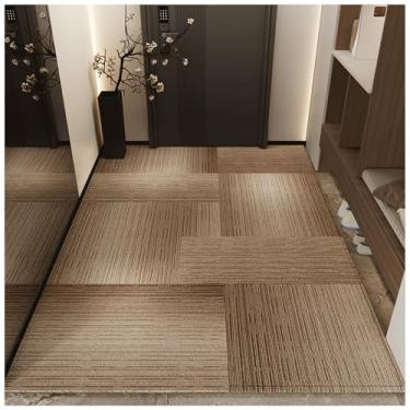 Imagem de SPXMQSS Tapete grande para sala de estar, antiderrapante, resistente à sujeira, tapete de entrada lavável, para sala de estar, quarto, sala de jantar, escritório, corredor, marrom, 120 x 200 cm