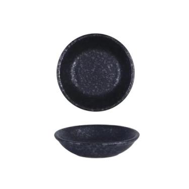 Imagem de prato de lanche Prato de porcelana para degustação, pires para imersão, prato redondo pequeno, utensílios cozinha tigela de sopa