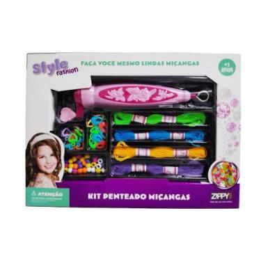 Imagem de Brinquedo Kit Penteado Miçangas Style Hair Zippy Toys