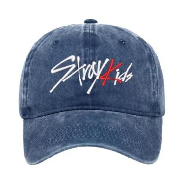 Imagem de Boné De Beisebol Unissex Coreano Bordado Em Algodão Com Proteção Solar