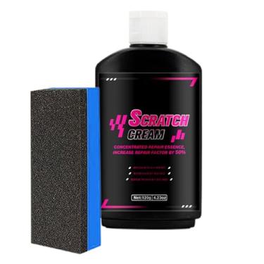 Imagem de Removedor De Riscos Para Carros - 120g Creme Para Polimento De Pintura - Pasta Para Cuidados Com A Pintura Do Automóvel | Limpeza E Detalhamento Da Carroçaria Exterior Do