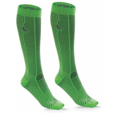 Imagem de Meia de Alta Compressão Lupo Ref 15015 Corrida Academia Original (P - 33-36, Verde)
