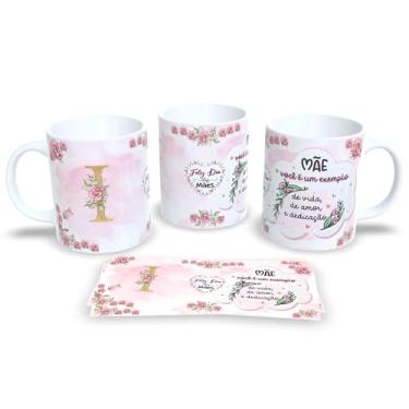 Imagem de Caneca Alfabeto dia das Mães Cada Letra é Um Carinho Para a Sua Mãe (I)