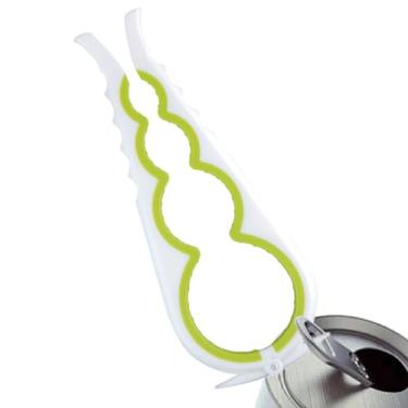 Imagem de Abrigo De Frascos Para Pouca Força Nas Mãos - Ferramenta Manual 4 em 1 para Abrir Frascos | Abridor de Cerveja - Para Idosos Cozinheiros Domésticos Pais Preparação de Refeições Despensa RV Piquenique