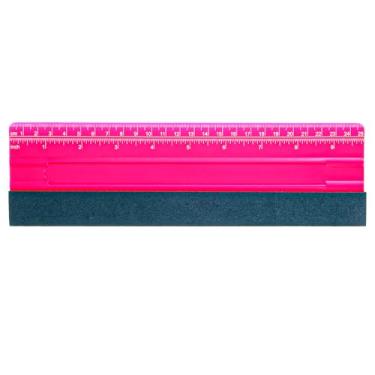 Imagem de Rodo de 25 cm para vinil, rodo de feltro de 25 cm com régua para janela, rodos para decalques, papel adesivo, papel de parede, película de janela, artesanato - rodos de vinil