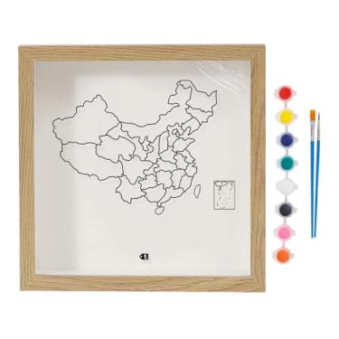 Imagem de Kuntesetty Caixa de Exibição de Memórias em Madeira com Janela Transparente para Guardar Fotos E Lembranças, Ideal para Sala de Estar, Escritório E Aniversários, Madeira 15x15cm, Tamanho real