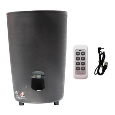 Imagem de oshhni Robô de Tênis de Mesa com Máquina de Bolas de Pingue-Pongue para Prática, Recarregável, Profissional, Automática e Portátil para Treinamento e Jogo, Preto