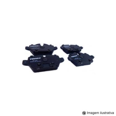 Imagem de Pastilha de Freio Traseira Serie 1 ( 116I / 118I / 120I ) 09-04 / ... sem Alarme com Anti Ruido
