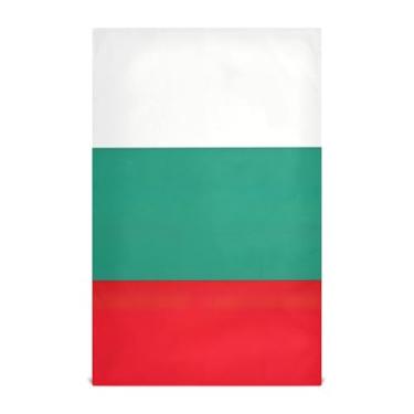 Imagem de Joisal Conjunto de panos de prato rosa bandeira da Bulgária decoração de cozinha toalhas de mão de chá fofos panos de prato panos de prato macios absorventes 45 x 71 cm, pacote com 6