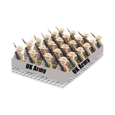 Imagem de Mini Figuras De Ação Da Segunda Guerra Mundial Soldados Dos EUA, União