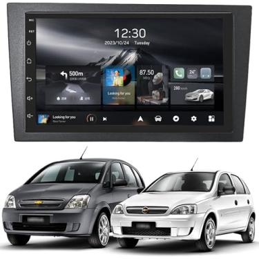 Imagem de Multimídia Adak 7P Corsa 2002 A 2012 Montana 2003 2012 Meriva 2002 2012 Vectra 2006 2012 2+64GB Quadcore Carplay Android Auto Gps