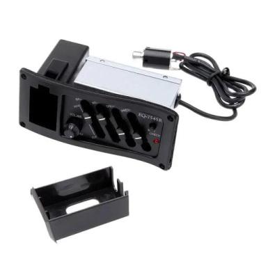 Imagem de Captador De Guitarra Acústica Pré-Amplificador Amplificador EQ Afinado