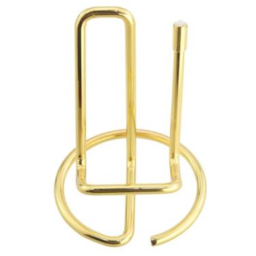 Imagem de MDXing Suporte de metal para celular, tablet, mesa, 10 x 7,2 cm, suporte para cartão de visita para guardar caneta, clipe de papel, notas adesivas