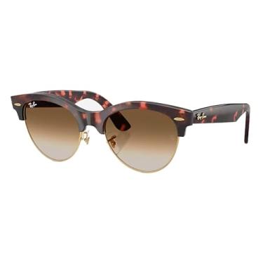 Imagem de Óculos de Sol Ray-Ban Clubmaster Way 0RB2341 143251 Tam 54 / Rosa Havana - Lentes Marrom Gradiente