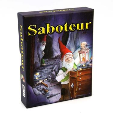 Imagem de Jogo de cartas Saboteur Tarot Deck para festa em família