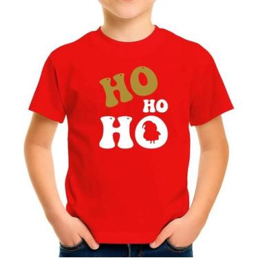 Imagem de Camisa Camiseta Infantil Juvenil Para Menino Menina Natal Natalina HO 
