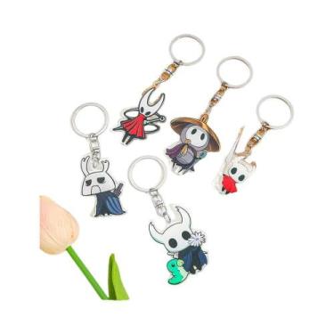 Imagem de Chaveiro De Acrílico Minimalista E Fofo Do Hollow Knight, Suporte De C