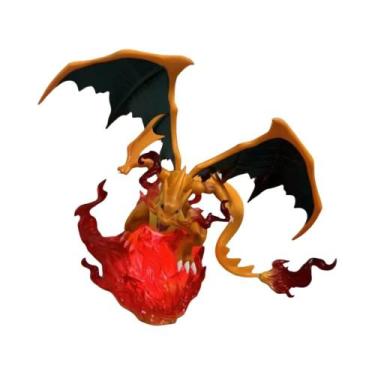 Imagem de Figura De Pokémon Charizard Que Emite Luz Modelo Brinquedo De Decoraçã