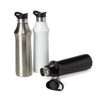 Imagem de Garrafa termica de inox 500ml - STANLESS, branca