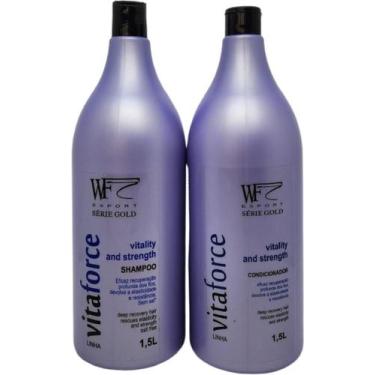 Imagem de Kit Fortalecimento Shampoo 1,5 L Cond 1,5 L WF Export