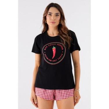 Imagem de Tshirt D Bell Outlet Fashion Pimenta-Feminino