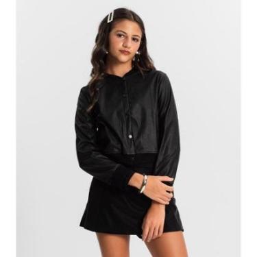 Imagem de Casaco Juvenil Minty Material Sintético Feminina-Feminino