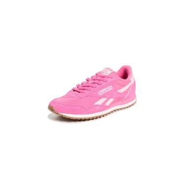 Imagem de Reebok Tênis feminino clássico AZ Legacy, casual, atlético, feminino, Rosa/Rosa/Branco, 36