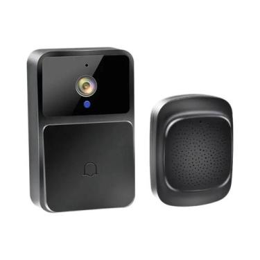 Imagem de Câmera De Vídeo Sem Fio HD Com Visão Noturna, Campainha Inteligente Co