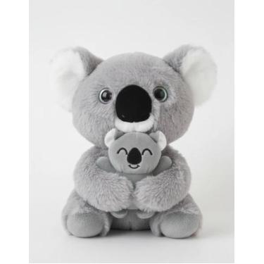 Imagem de Pelúcia Mãe E Filhote Antialérgica Presente Infantil Fofinho Coala Com