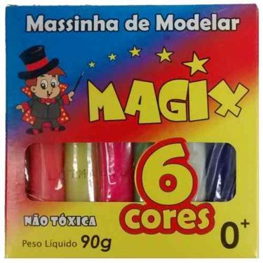 Imagem de Massinha de Modelar 6 cores 90 gr