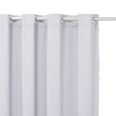 Imagem de Cortina 2,80x1,30 Sala Quarto Cozinha Blackout Corta Luz Cor:gelo