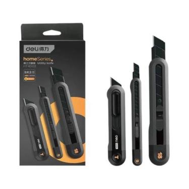 Imagem de Conjunto De Facas Utilitárias Multifuncionais 1/3 Peças Com Trava Auto